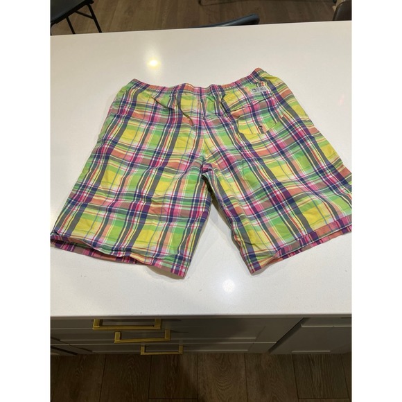 Polo Ralph Lauren Plaid Swim Suit Shorts - Mens XL - Picture 3 of 9